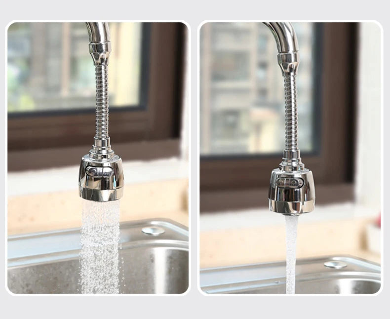 Faucet Extender 360 Degree Rotary Sink Faucet Bubbler