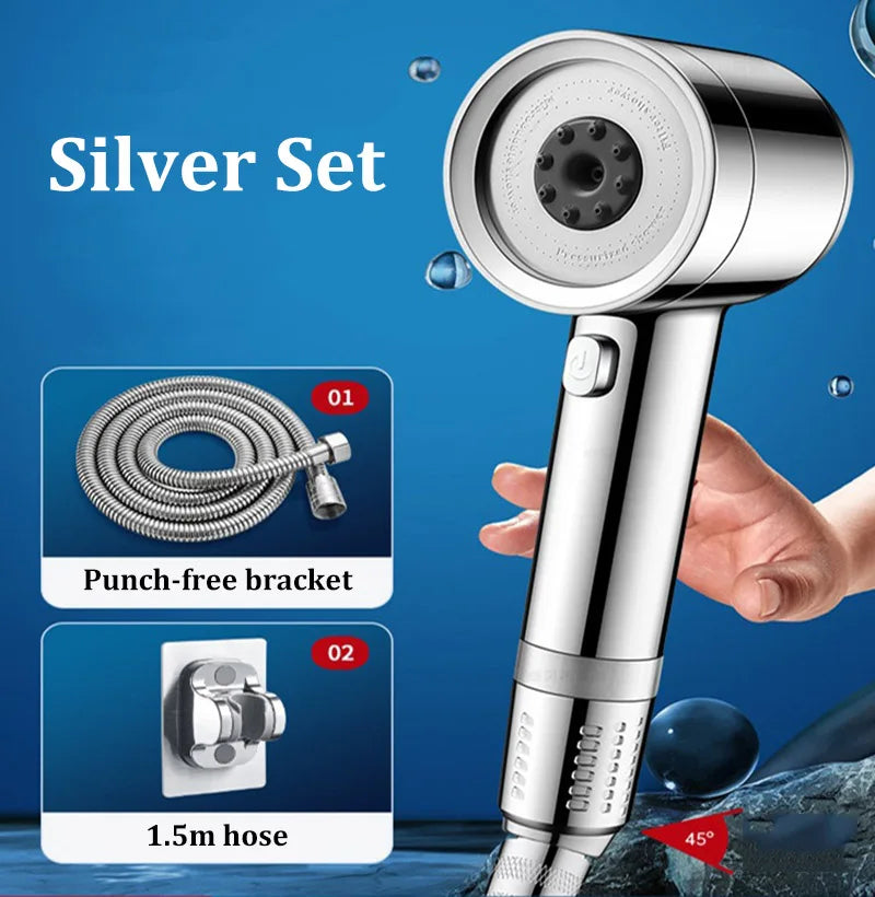 Modes High Quality Pressurized Shower Head Filter Water