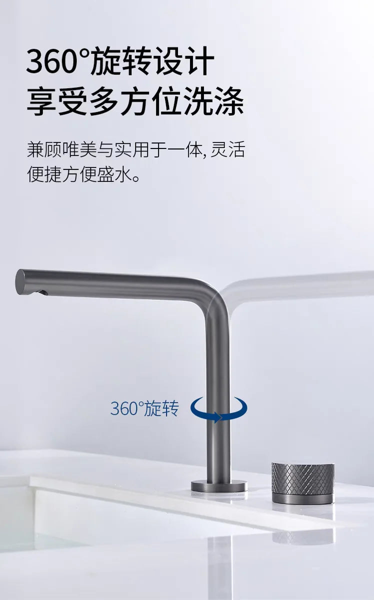 Basin Sink Faucet Deck Mounted Cold Water Mixer