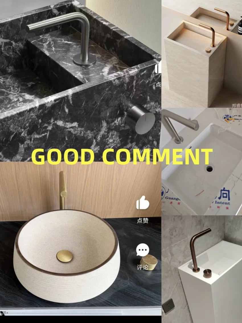 Basin Sink Faucet Deck Mounted Cold Water Mixer