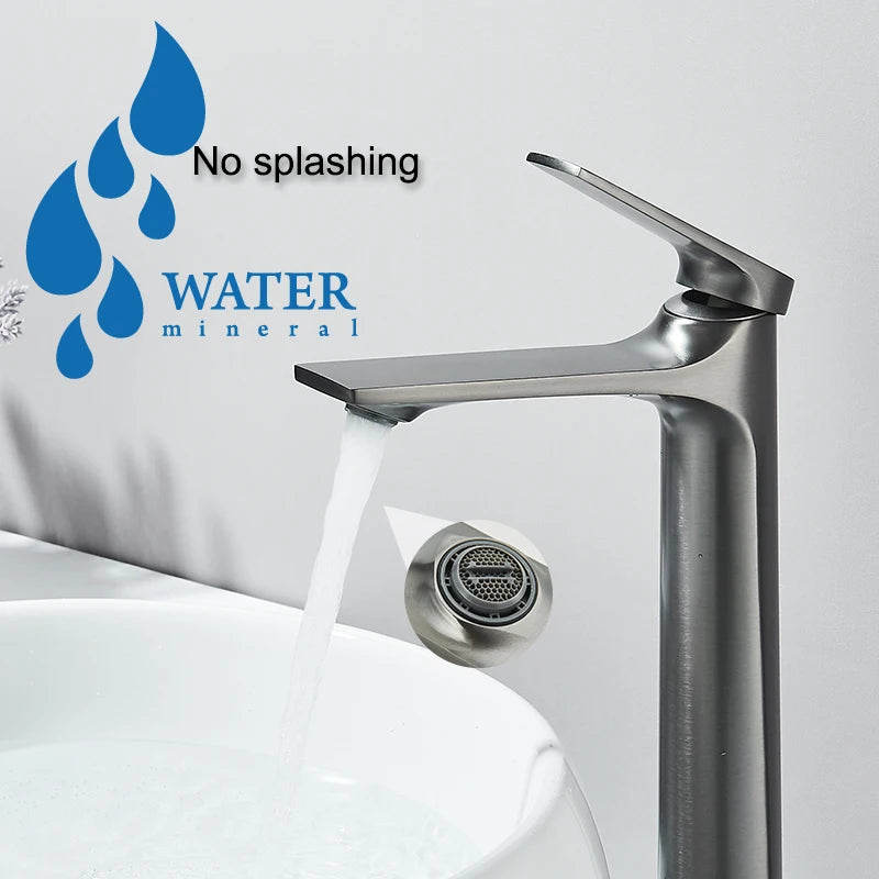 Wanmivezlo Modern Bathroom Sink Faucet Handle Deck Mounted