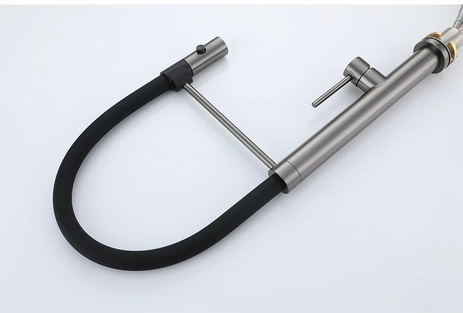 Faucet Sink Faucets Rubber Pull Down Stream Sprayer