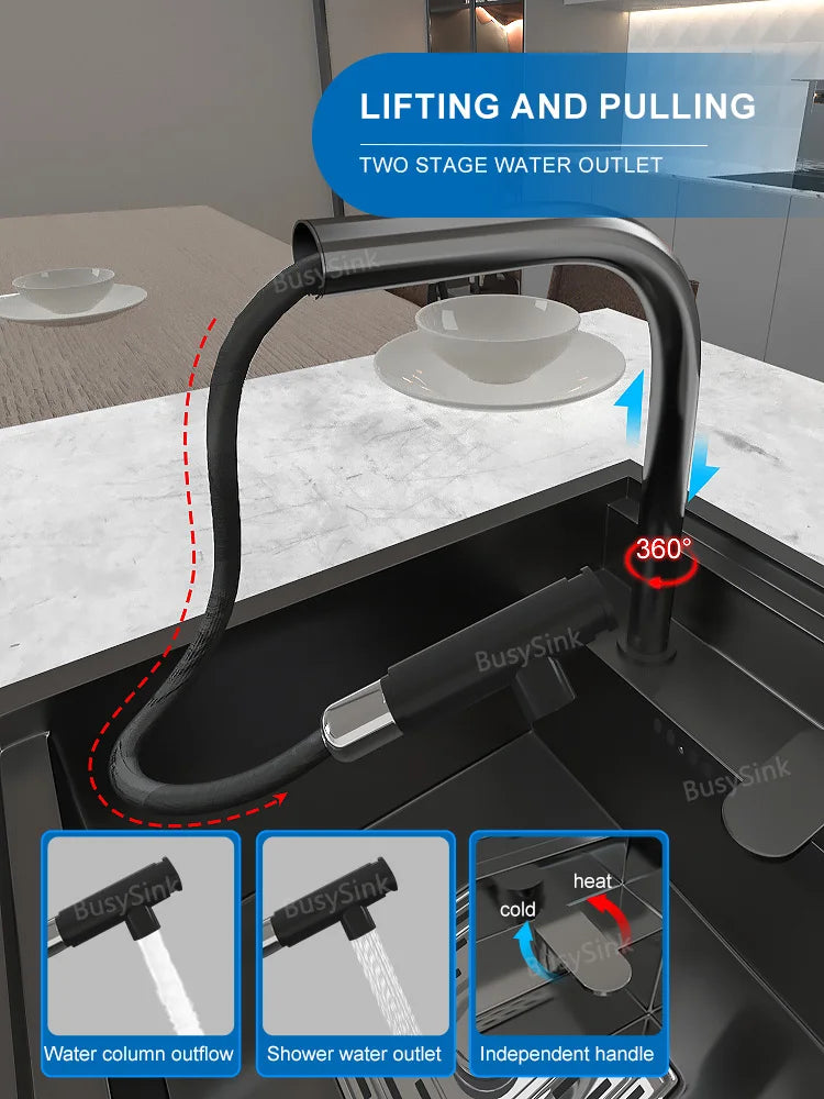 Hidden Sink Stainless Steel Sinks Bar Small Slot