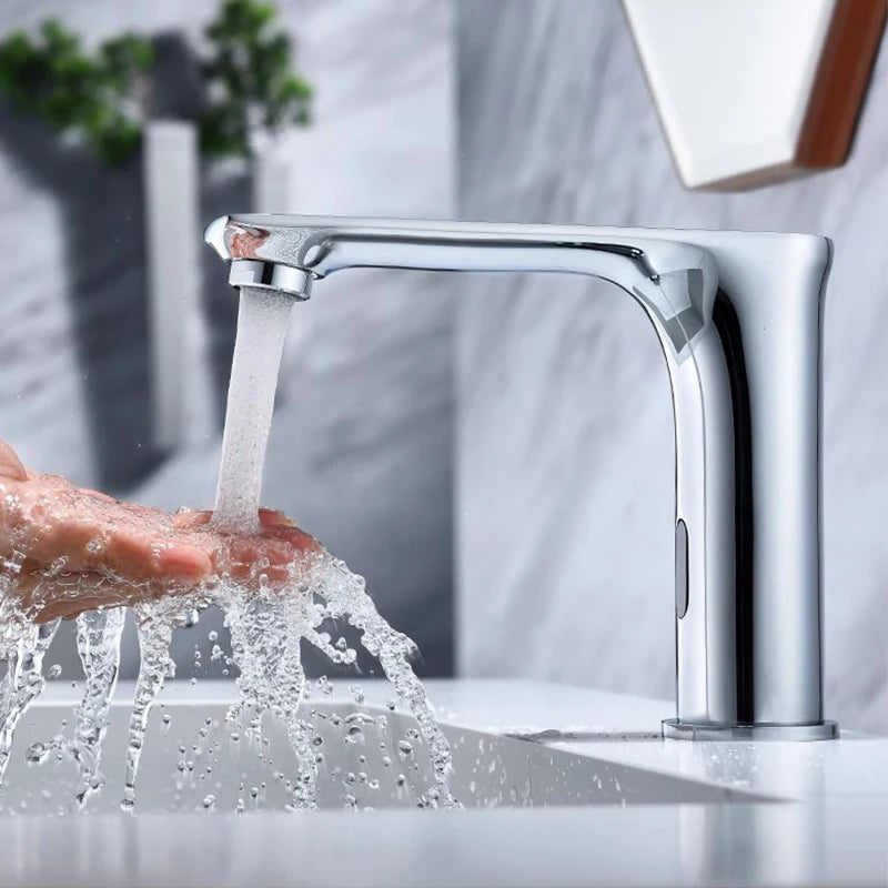 Oxg Automatic Sensor Touchless Bathroom Faucet Modern Basin