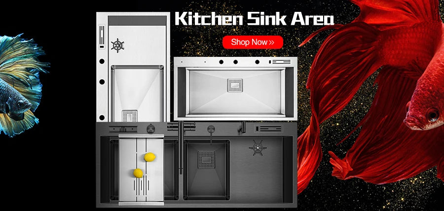 Nanometer Hidden Bar Island Sink 304 Stainless Steel