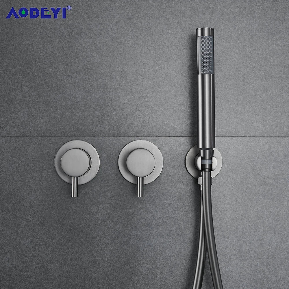 Bath Mixer Tap Shower Cold Bathroom Faucet System