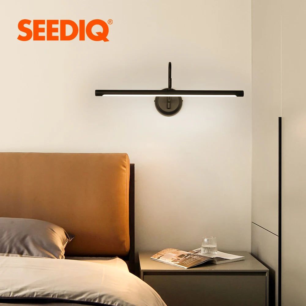 Seediq Modern Led Wall Light Wall Mounted Black