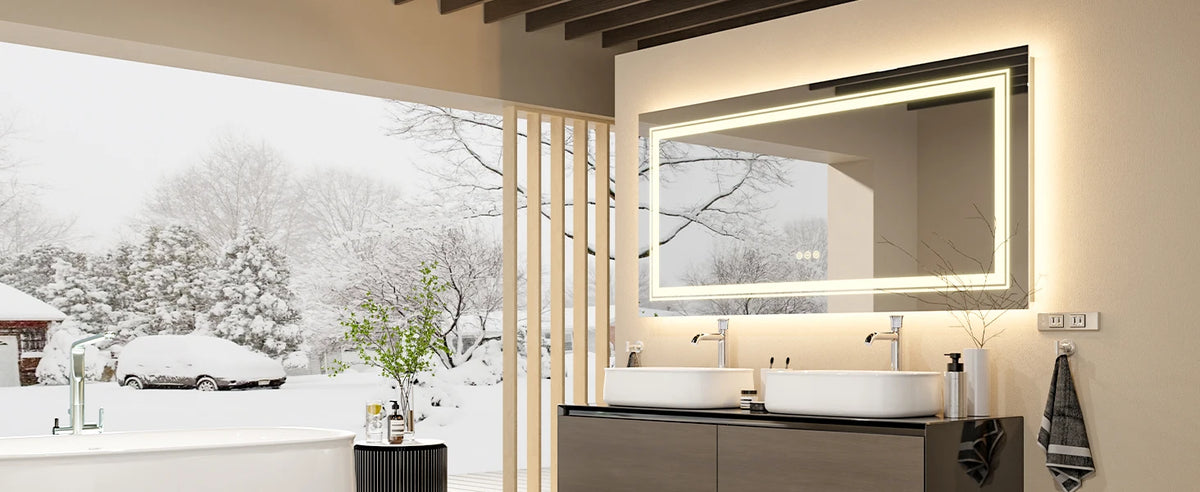 Luvodi 180cm Extra Large Wall Mounted Vanity Dressing