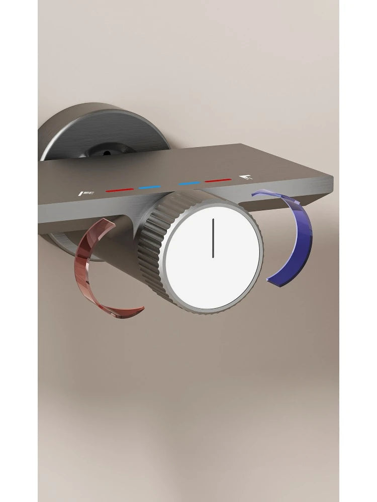 Knobbed Two Ways Water Outlet Simple Shower System