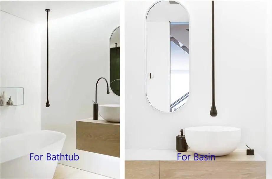 Wall/Deck Mount Brass Basin Faucet Bathtub Faucet Tap