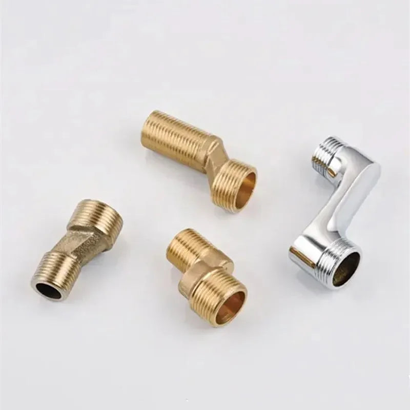 2pcs Solid Brass Wall Mounted Replacement Angle Valve