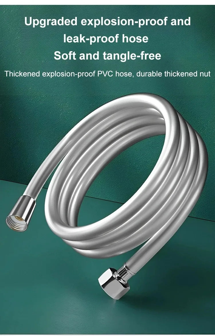 High Pressure Shower Head Modes Adjustable Spray Massage