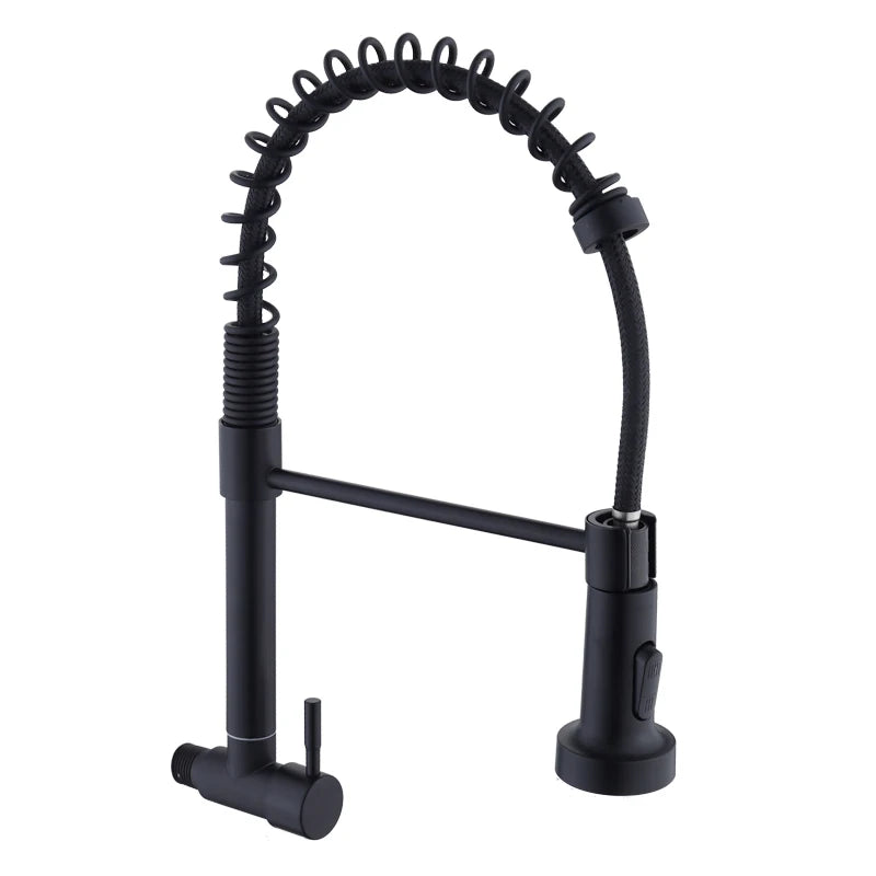 304 Stainless Steel Wall Mounted Faucet Spring Pull