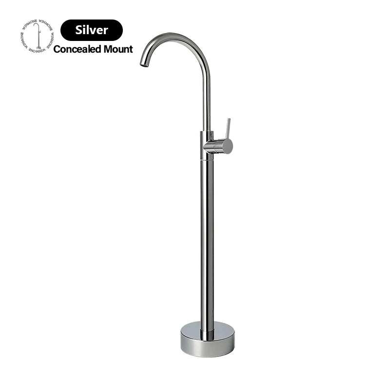 Luxury Bathtub Faucet Cold Mixing Rust Prevention Easy