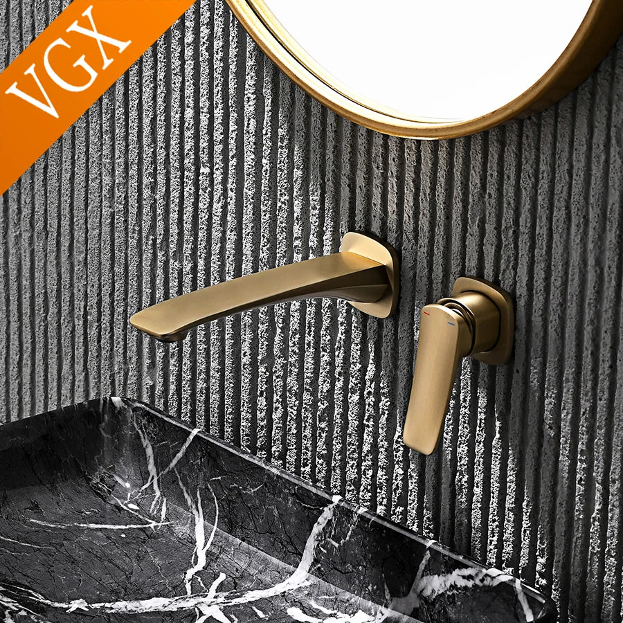 Vgx Concealed Bathroom Faucets Embedded Cartridge Basin Mixer