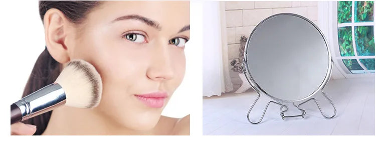 Makeup Cosmetic Mirror Round 360 Degree Rotation Face