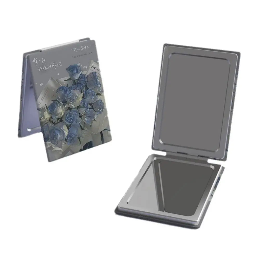 Pu Folding Makeup Mirror Foldable High Definition Foldable