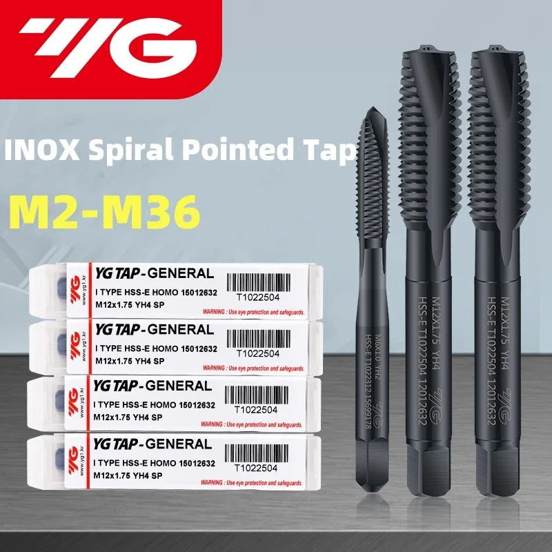 Yg-1 T1022 Jis Standard Hsse Inox Metric Spiral