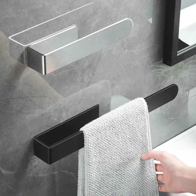 Towel Rack Non-Punched Towel Rack Bathroom Rack Self-Adhesive