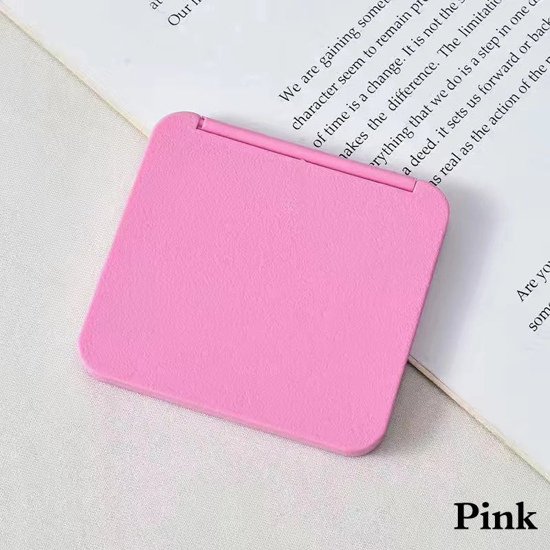 2-Face Makeup Mirror Square Cute Girl Gift Hand
