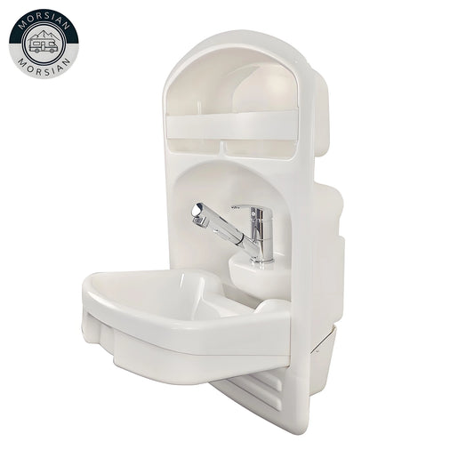 Rv Bathroom Basin Sink Scalable Faucet/Tap Foldable Acrylic