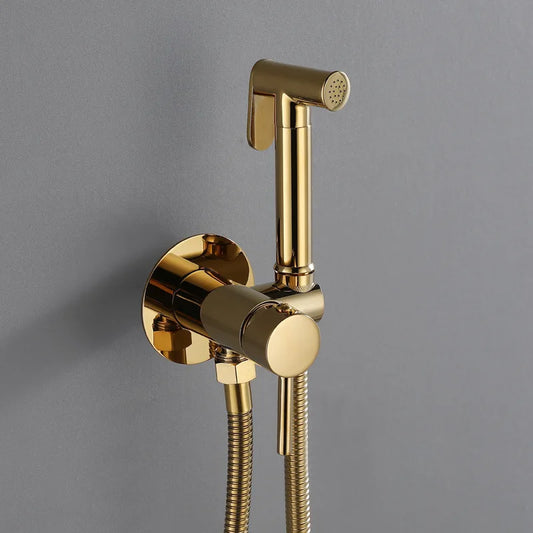 Wall Mounted Bidet Sprayer Faucet Bathroom Cold Water