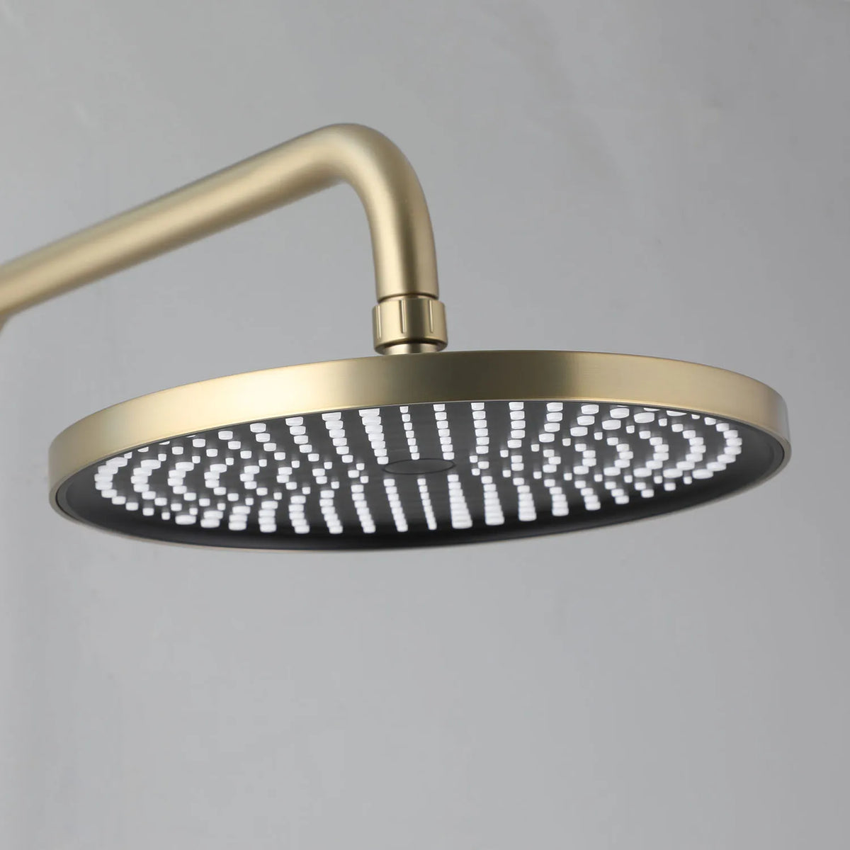 Kemaidi Brushed Gold Shower System Bathroom Shower Faucet