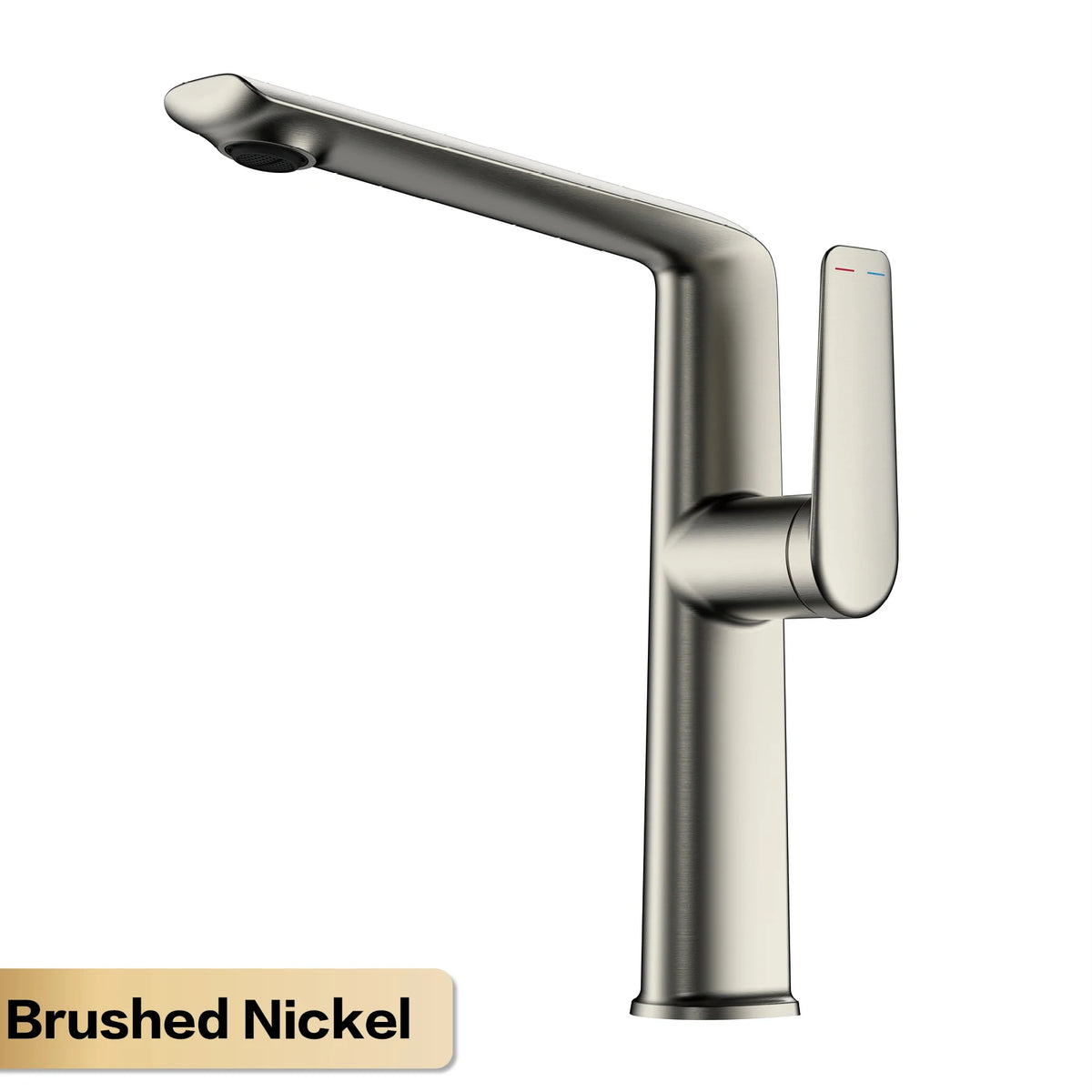 Aitana Luxury Chromium Brass Bathroom Faucet Simple Design