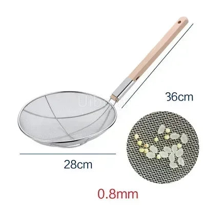 Stainless Steel Big Long Noodle French Fries Colanders