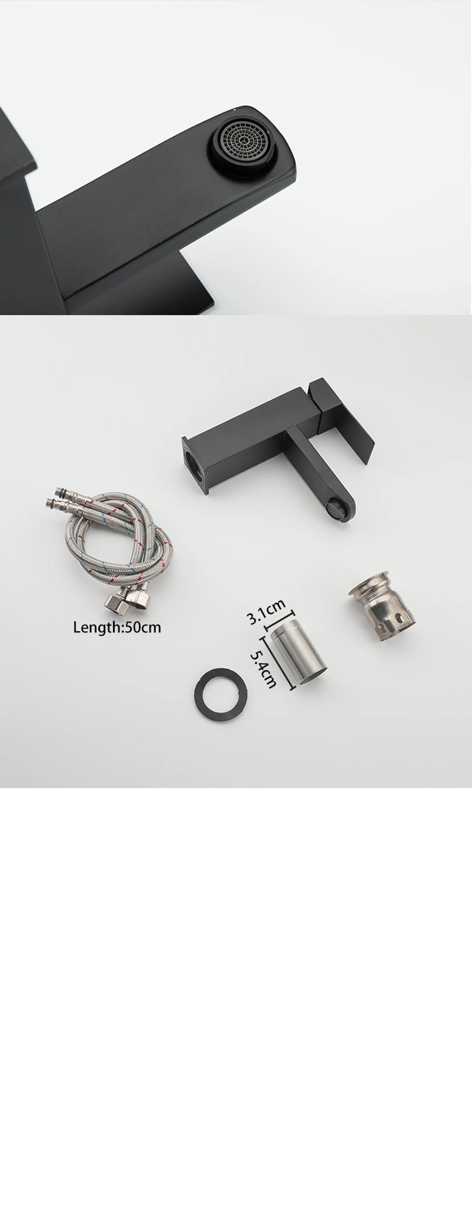 Ula G1/2 Basin Faucet Waterfall Bathroom Sink Faucet