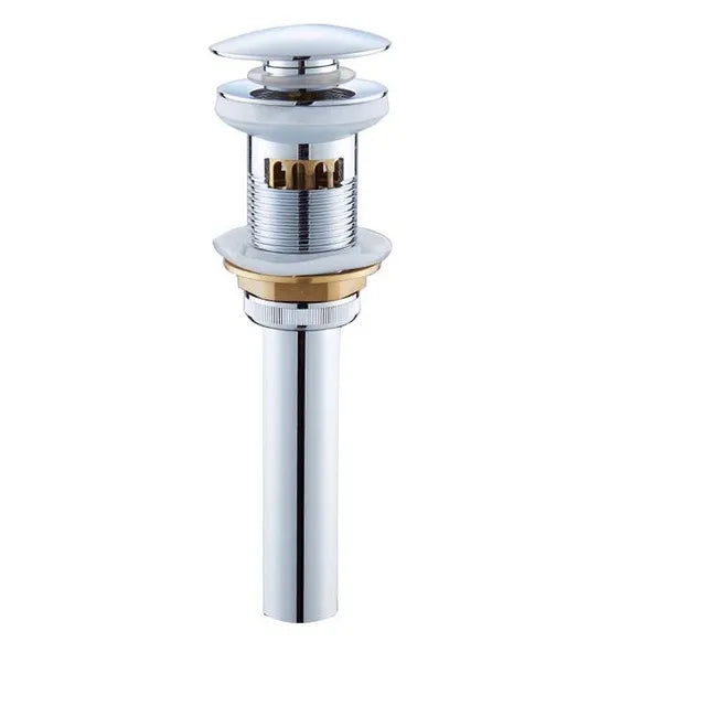 Gold Bathroom Ceramic Handle Basin Faucets Pull Out