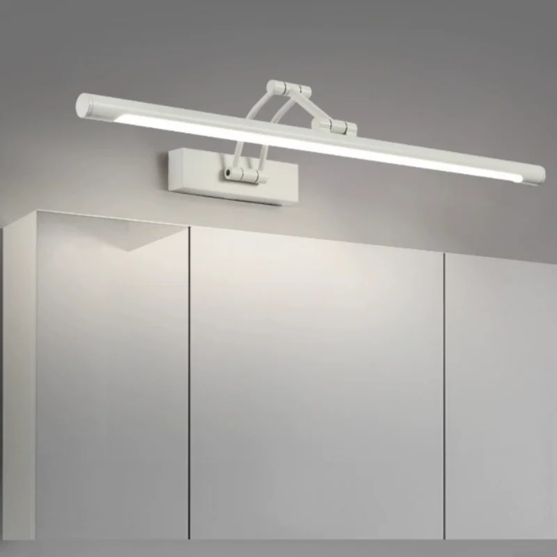 Modern Led Bathroom Vanity Light Adjustable Angle Black/White