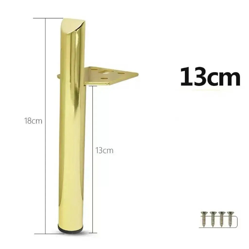 4pcs Light Luxury Metal Thickened Bathroom Cabinet Tv