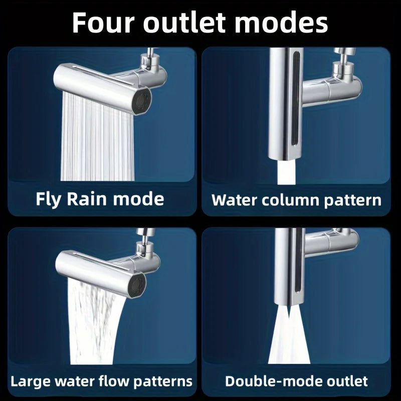 In Sink Faucet Universal Swivel Shower Head Splash