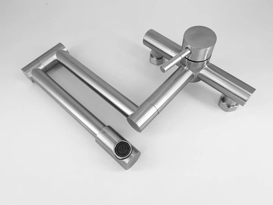 Huniu Folding Faucet Stainless Steel 304 Foldable Faucet