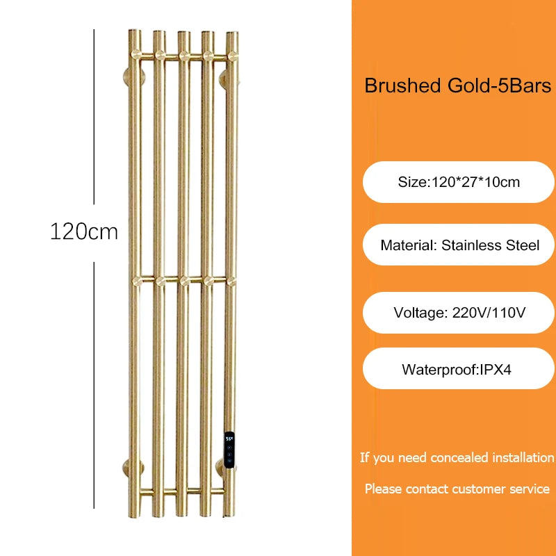 Electric Towel Rack Bathroom Towel Dryer Towel Radiator