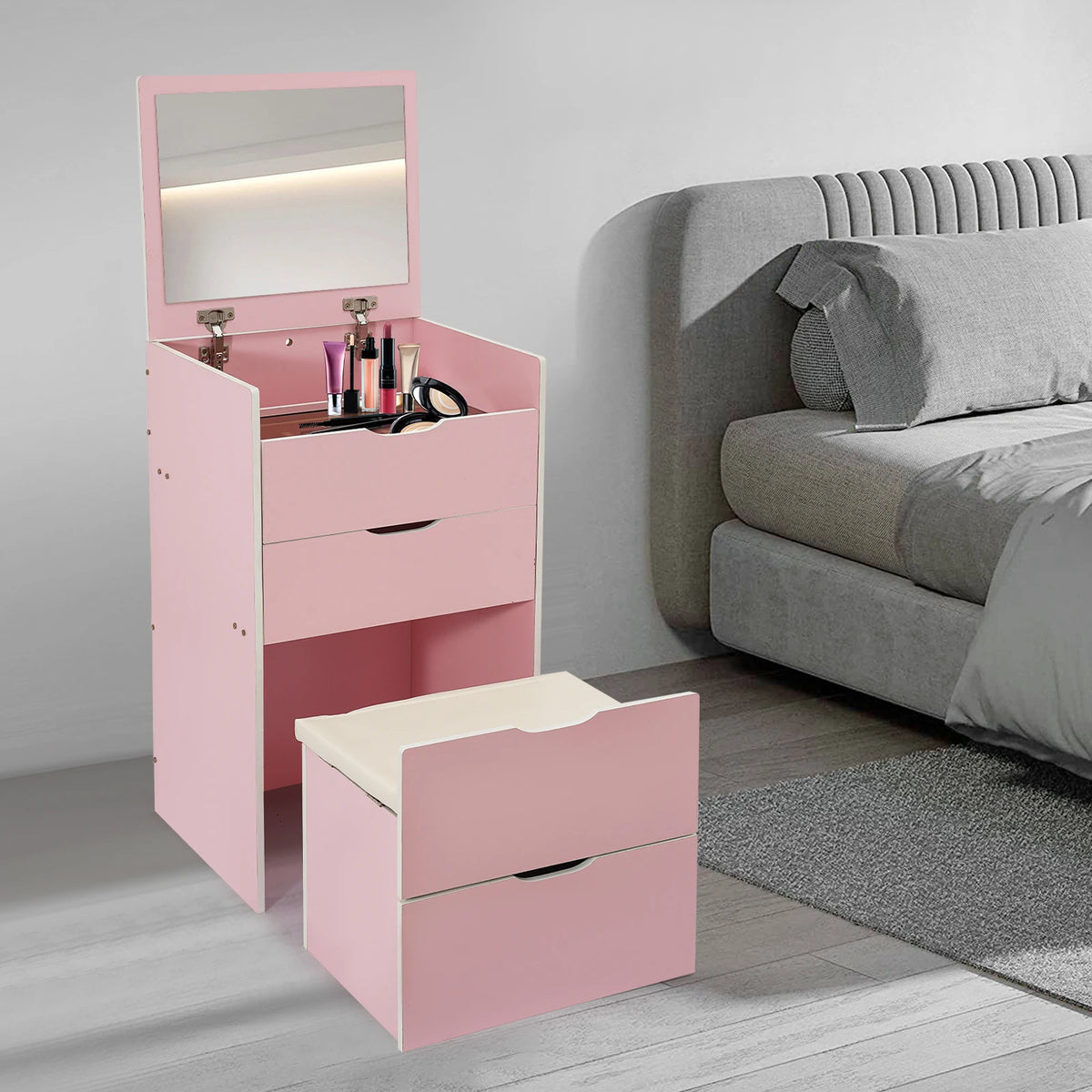 Modern Vanity Desk Vanity Desk Makeup Stool Makeup