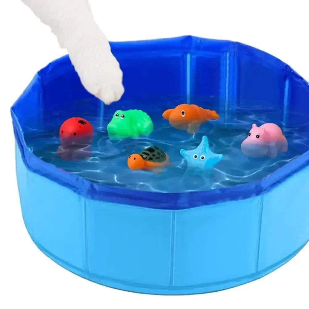Foldable Pet Water Pool Toy Cats Dogs Summer