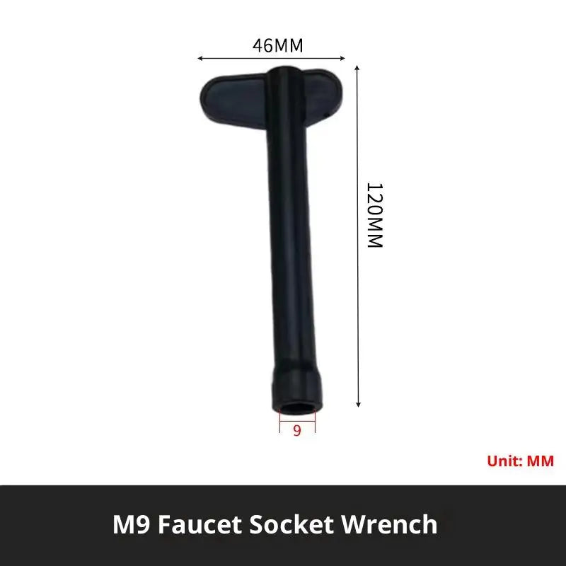 Plumbing Key 9/10/11/12mm Tap Wrench Flume Wrench Sink