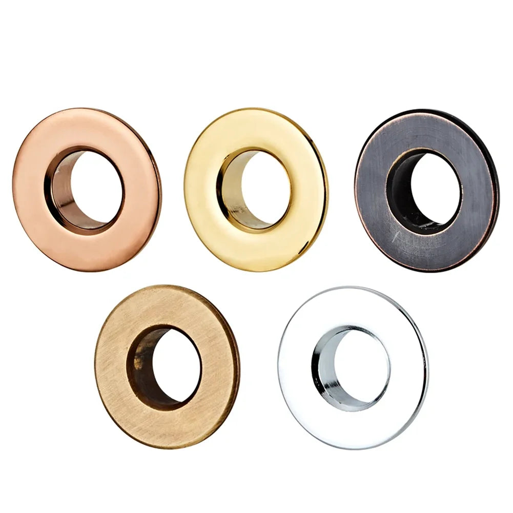 Overflow Cover Black Silver Gold Vintage Bronze Brass