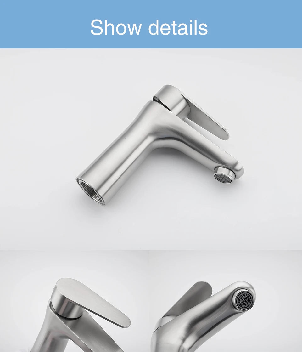 Ula G1/2 Basin Faucet Waterfall Bathroom Sink Faucet