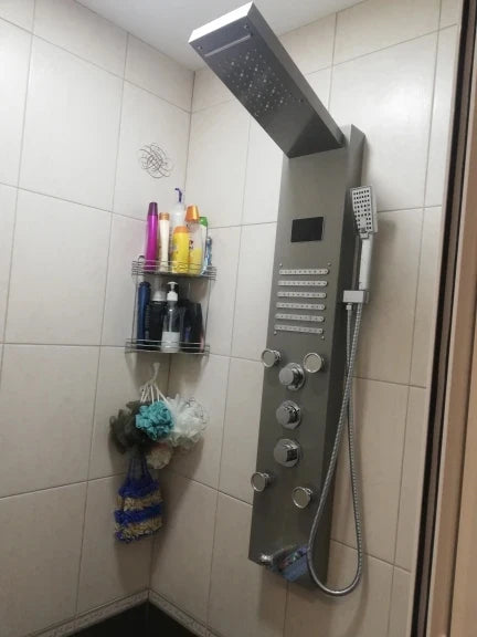 Shower Panel Tower System Rain Waterfall Shower Column