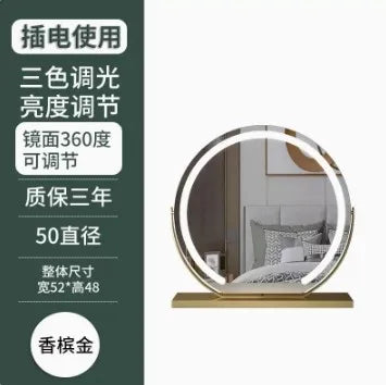 Led Makeup Mirror Lamp Desktop Intelligent Dressing Mirror