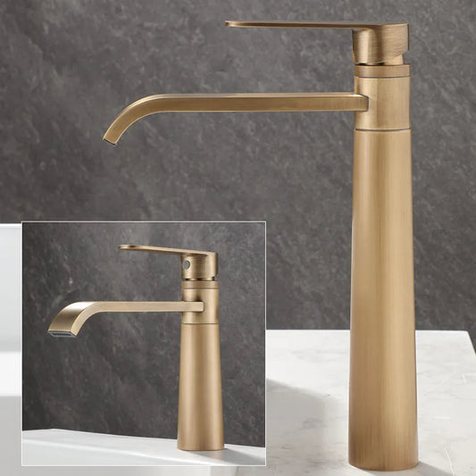 Basin Faucets Antique Bronze Bathroom Faucet & Cold