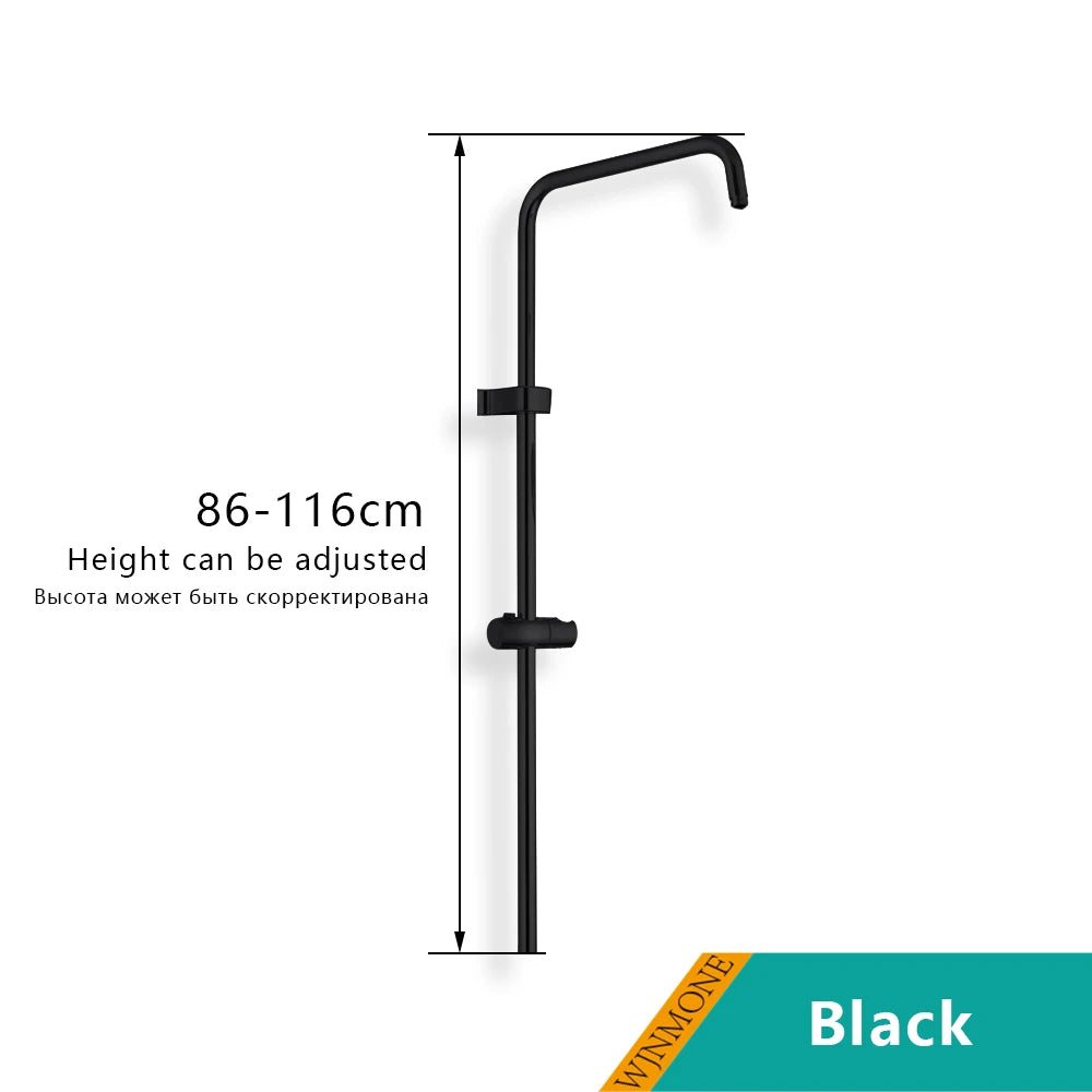 Standard Universal Bathroom Shower Faucet Tube Bathtub Shower