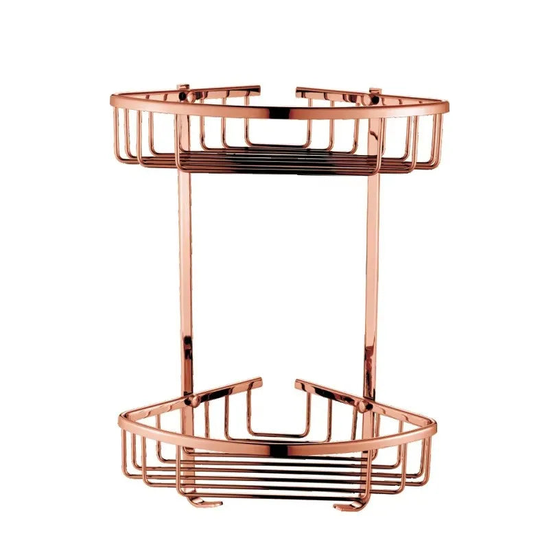 Bathroom Rose Gold Bath Towel Towel Ring Carved