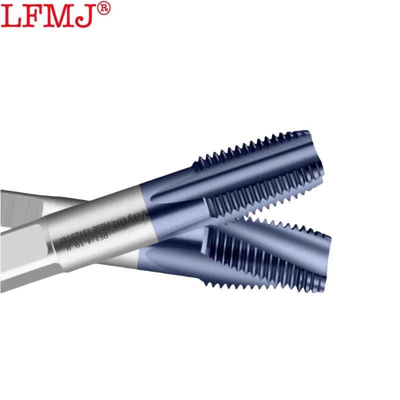 1pcs Hsse Ticn-Coating Pipe Straight Groove Tap/Spiral Tap