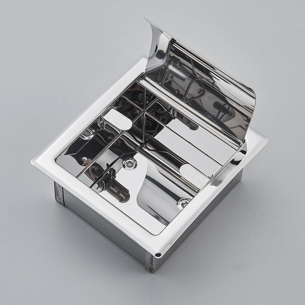 Rozin Waterproof Toilet Paper Holder Stainless Steel Wall