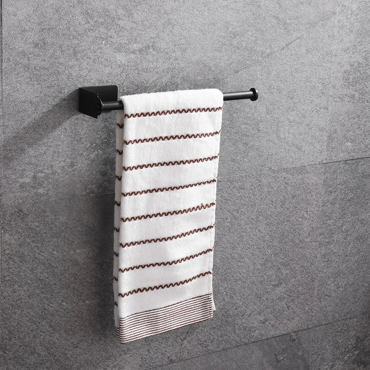 Adhesive Toilet Paper Holder Wall Mount Bathroom Silver