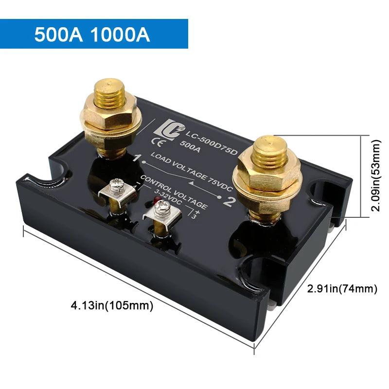 Lctc Dc Control Dc Solid State Relay 500a